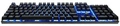 Teclado Mecânico HP Gamer USB GK400F Preto - Layout ABNT2 Switch Blue
