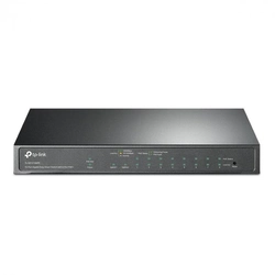 Switch Gigabit Easy Smart 10/100/1000 C/ 10 Portas (sendo 8 Poe) Tl-sg1210mpe Smb