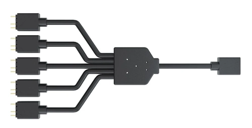Cabo Divisor Endereçável Cooler Master Argb 1 para 5 - Mfx-awhn-1nnn5-r1