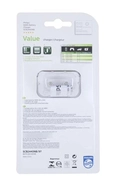Carregador de Pilhas Philips SCB2445NB c/4 pilhas AA 2450mAh.