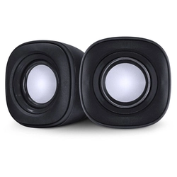 Caixa de Som 2.0 Effect 4w Controle de Som Na Caixa - Preta