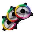 Kit Cooler Fan Gamer para Gabinete Vinik 120mm Led Fixo 5 Cores - Fhalox3