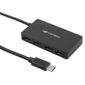 Hub C3tech Usb-c Tipo-c 4 Portas Usb 3.0 Hu-c310bk
