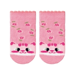 Meia RN Estampada Divertida Leke - Feminina