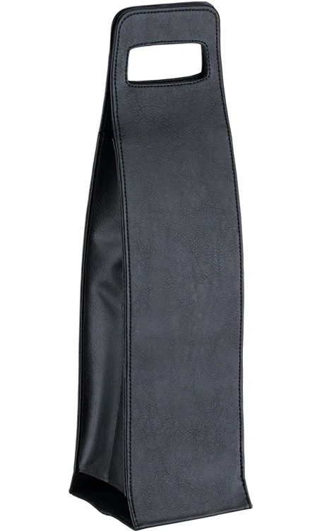 Bolsa Porta Garrafa Preto - 1 Garrafa