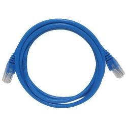Patch Cord Cca Cftv 26awg 568b 1.5 Metros Azul Cy-pc1.5m-6-26-bl
