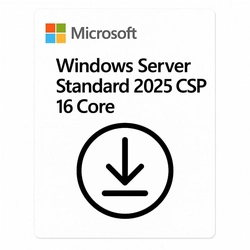 Windows Server Standard 2025 Microsoft 16 Core Perpétuo Csp - Dg7gmgf0pwhc-003
