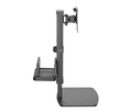 Suporte para Monitor de 17 a 32 e Mini Pc C/ Regulagem de Altura - Smd-100