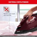 Ferro a Vapor Ultragliss Com Base Durilium Airglide 1520w Vinho 127v