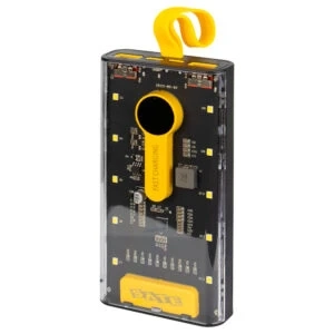 Carregador Portátil Satellite A-PB410005Q 10000MAH USB / USB-C – Preto / Transparente