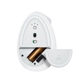 Mouse Logitech Lift Branco Sem Fio Ergonômico - 910-006469-C