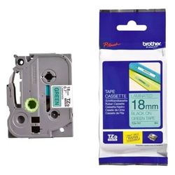 Fita Brother Preto/verde Para Rotuladores Tze741