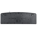 Teclado Usb Multimidia Dynamic 107 Teclas + 20 Teclas Multimidia Abnt2 Resistente à Água 1.8m Preto - Dt141