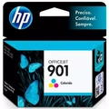 Cartucho De Tinta Original HP 901 Colorido CC656AL 13ml
