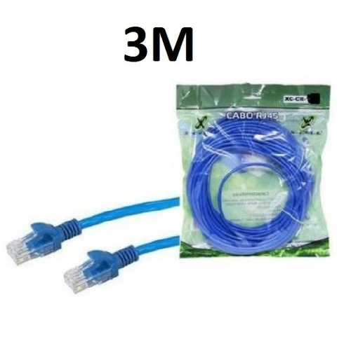 Cabo De Rede Patch Cord 3m - Xc-cr-3m