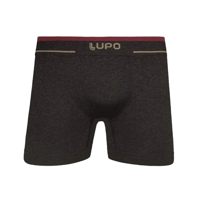 Cueca Boxer Sem Costura Fio Texturizado - (Lupo) 9760