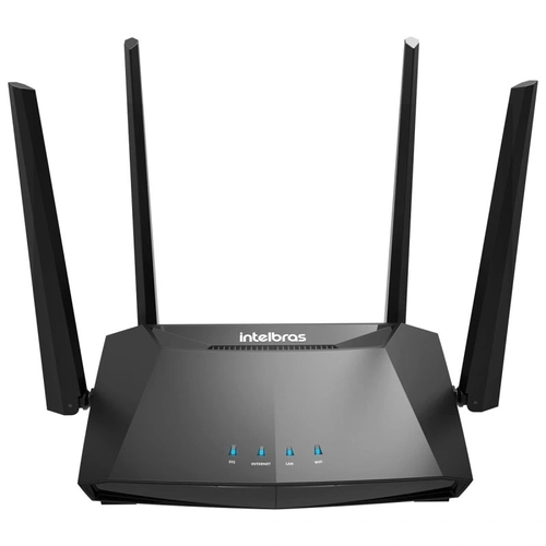 Roteador Wireless Intelbras Gigabit 10/100/1000 Dual Band Ac 1200mbps - RG1200