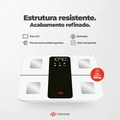 Balança Bioimpedância 25 Análises Corporais Bio Smart Relax Branca