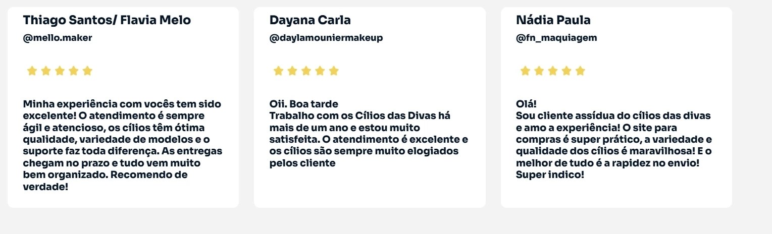 Feedback de clientes