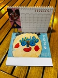 Calendário 2026 Personalizado Exclusivo Escola Apoena