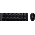 Kit Teclado e Mouse sem fio Mk220 Preto - Logitech