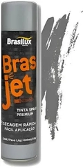 Tinta Spray Premium Preto Brilhante Brasilux