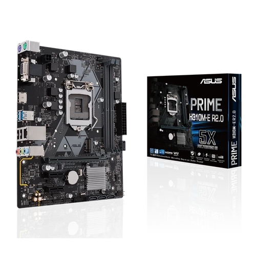 Placa Mãe Asus Intel 1151 8/9Ger DDR4 mATX - PRIME H310M-E R2