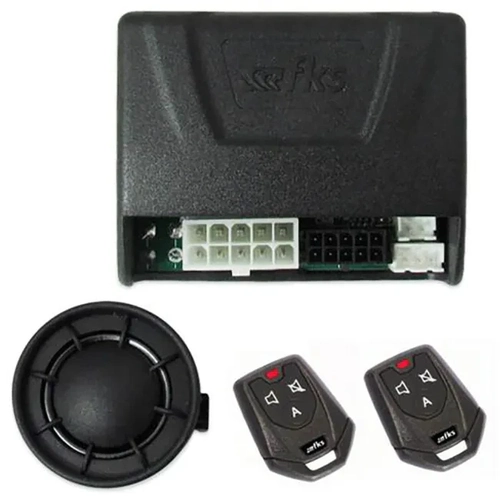 Alarme Automotivo Fks Fk902 Plus Universal Função Desliga Rádio