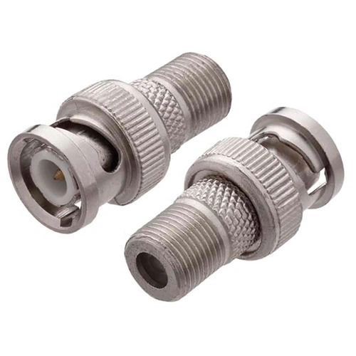 Adaptador Plug Bnc Para Plug f Metal