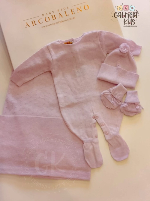 Saída Maternidade Dolce Lilás frio