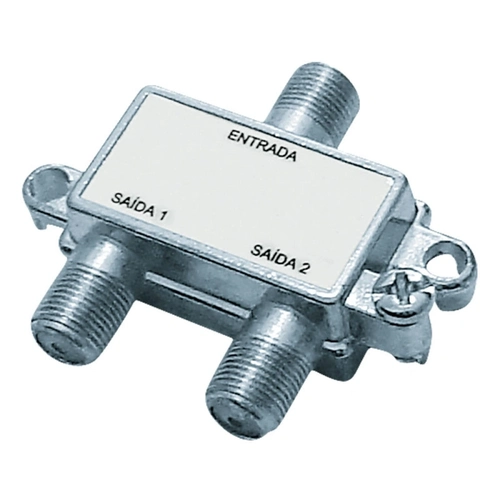 Divisor De Antena 2 Saidas Simples Metal