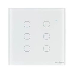 Interruptor Smart Wi-fi Touch 6 Teclas Branco Ews 1006 4850030
