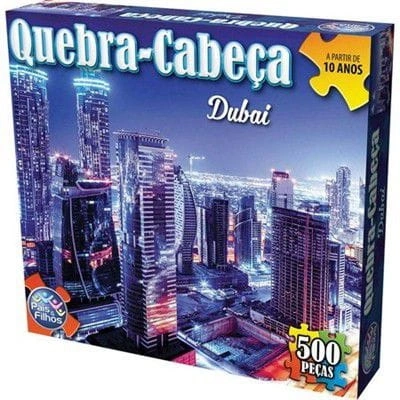 Quebra-Cabça Dubai 500 Peças - Pais & Filhos