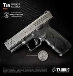 PISTOLA TAURUS TS9 9X129 2X17T EXECUTIVE GRADE