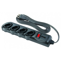 Filtro de Linha Bivolt 4 Tomadas 3 Metros - 62329