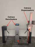 CATRACA EXPEDIDORA COMANDAS C/ MECANISMO BAIXAR BRACO