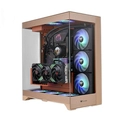 Gabinete Gamer Thermaltake Cte E550 TG, Laterais de Vidro, mid-Tower, Sem fans, Gravel Sand - CA-1Z8-00MGWN-00