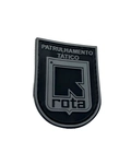 Breve emborrachado monocromático mini- Patrulhamento Tático ROTA