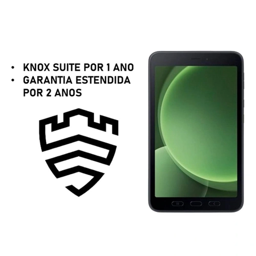 Tablet Samsung Active5 5g 8.0 128gb Spen + Capa (1 Ano Knox Suite + 2 Anos De Garantia) - Sm-x306bzgal05