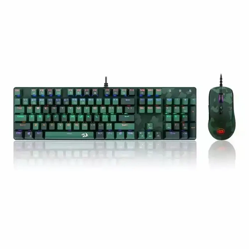 Kit Teclado Headset e Mouse Redragon RGB Teclado Karura 2