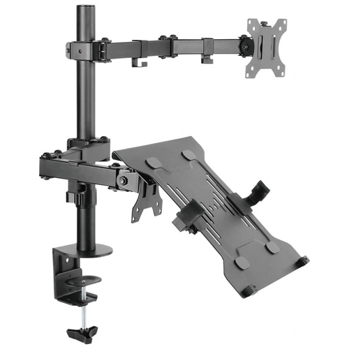 Suporte para Monitor e Notebook Pcyes Com Articulação Dupla - Plmsmn1a