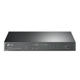 Switch Gigabit Easy Smart 10/100/1000 C/ 10 Portas (sendo 8 Poe) Tl-sg1210mpe Smb