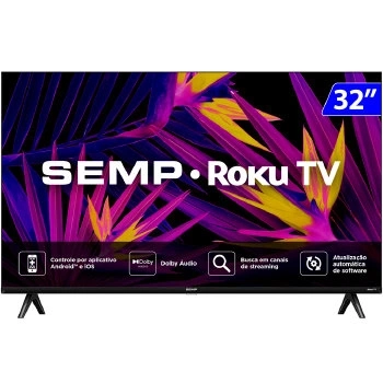Tv 32p Semp Led Smart Wifi Hd - 32r6610