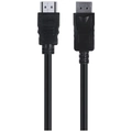 Cabo Displayport 1.2v para Hdmi 1.4v - 1.8 Metros - Hdp18