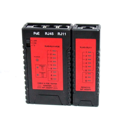 Testador de Cabo Rj45/rj11 C/ Poe