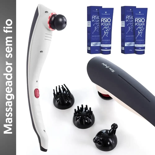 Massageador sem fio Corporal Elétrico Relax Confort Profissional