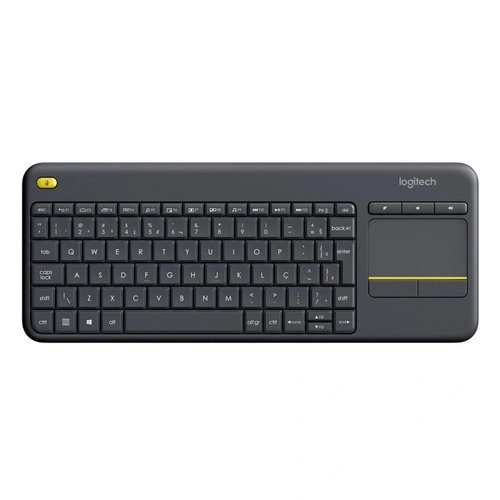 Teclado Logitech K400 Plus Preto Sem Fio 920-007125-C