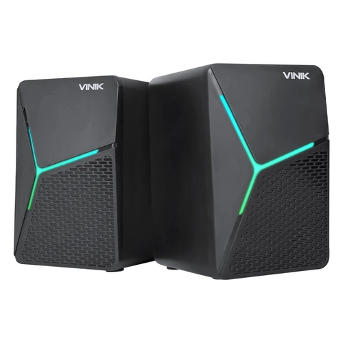 Caixa de Som Gamer Vinik Star 6w 2.0 Led Rainbow - Vspkg6wst