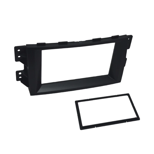 Moldura Fiamon  2 Din Kia Mohave Preta