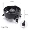 Cooler para Processador AMD Original Wraith Stealth AM4 - 712-000046